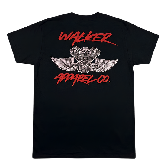 "WALKER" V-TWIN TEE